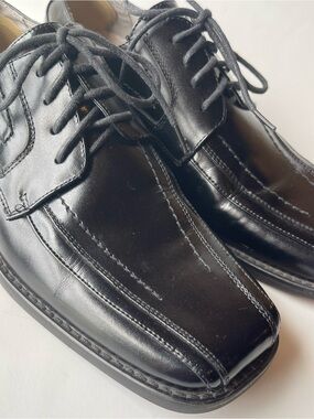 Stacy Adams Corrado Black Leather Men's Dress Shoes- 7M